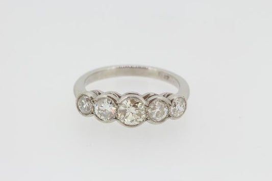 Five Stone Diamond Ring