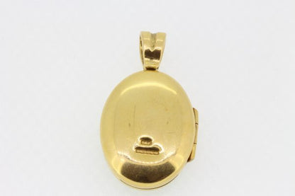 Deakin and Francis Gold Oval Locket