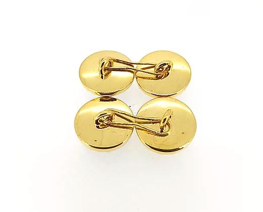 Essex Crystal Cufflinks Depicting Hounds