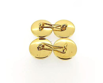 Essex Crystal Cufflinks Depicting Hounds