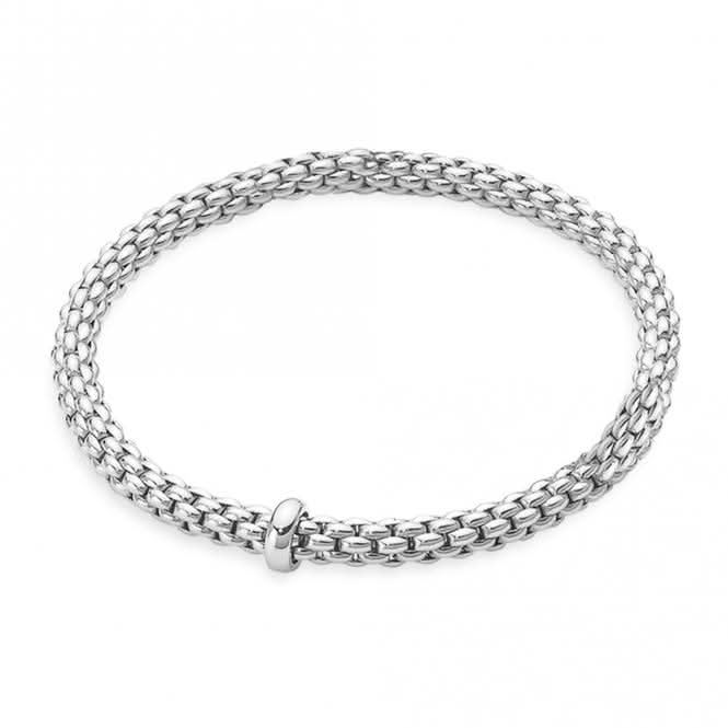 FOPE Designer Jewellery FOPE 18ct White Gold Flexâ€™it Bracelet 620B