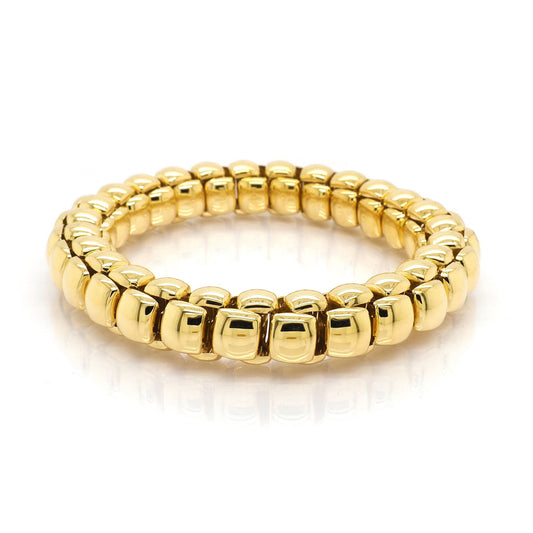 FOPE 18ct Yellow Gold Luna Flex'It Bracelet