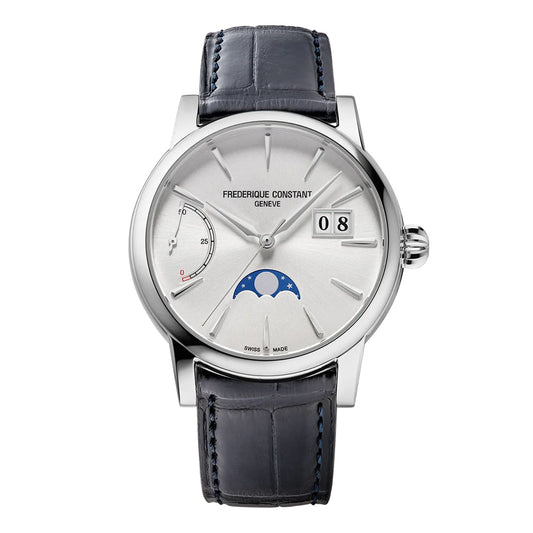 Frederique Constant Classic Power Reserve Big Date Manufacture Automatic Watch, FC-735S3H6