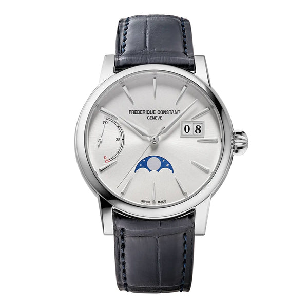 Frederique Constant Classic Power Reserve Big Date Manufacture Automatic Watch, FC-735S3H6