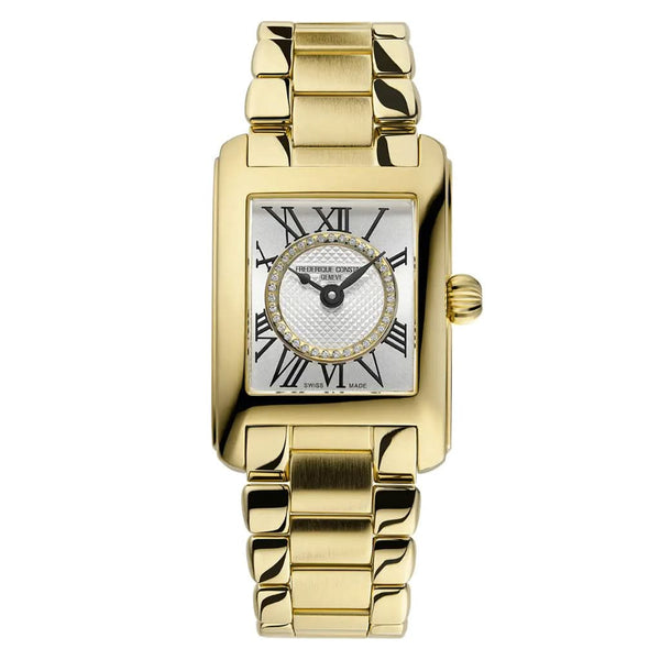 Frederique Constant Classics Carree Gold PVD Quartz Watch FC-200MCDC25B