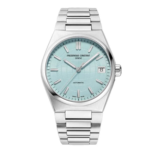 Frederique Constant Highlife Ladies Automatic Stainless Steel Watch with Blue Dial FC-303LB2NH6B