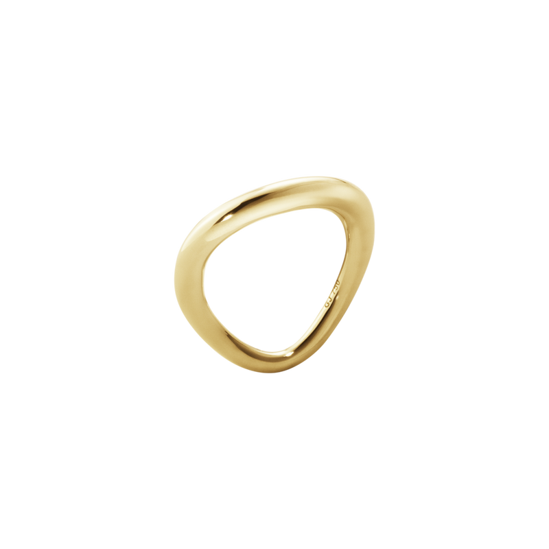 Georg Jensen 18 Carat Yellow Gold Offspring Ring (10015065)