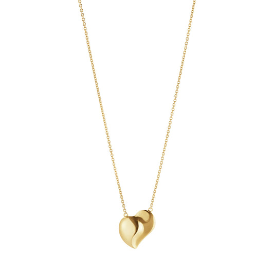 Georg Jensen 18ct Yellow Gold Heart Pendant (20001295)