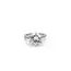 Platinum 3.94 Carat Diamond Solitaire Ring With Diamond-Set Shoulders
