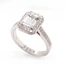 1.52 Carat Diamond Cluster Ring In Platinum