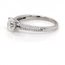 1.01 Carat Diamond Solitaire Engagement Ring In 18 Carat White Gold