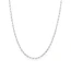 18 Carat White Gold And Diamond Fine Chain Necklace