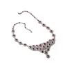 18 Carat White Gold Necklace With 7.55 Carat Diamonds And 14.15 Carat Rubies
