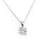 18 Carat White Gold 1.23 Carat Diamond Pendant