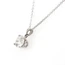 18 Carat White Gold 1.23 Carat Diamond Pendant
