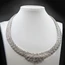 Antique Victorian Diamond Riviera Necklace In 9 Carat Yellow Gold And Silver