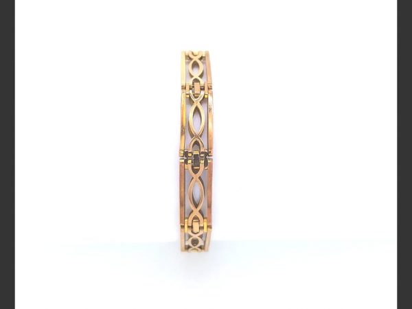 Victorian Gate Bracelet, 9ct Yellow Gold, 12.6g