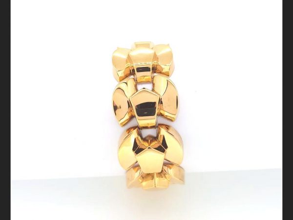 Vintage French Bracelet, 18ct Yellow Gold, circa 1940's