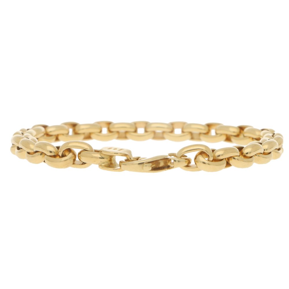Chunky Chain Bracelet in 18ct Yellow Gold