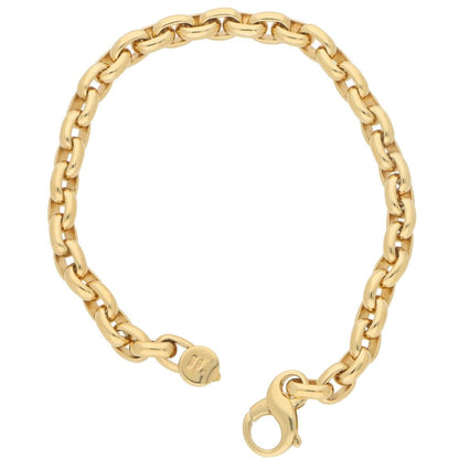 Chunky Chain Bracelet in 18ct Yellow Gold