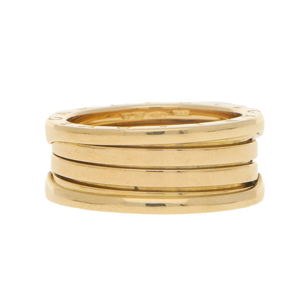 Bulgari B.zero1 ring in 18 carat yellow gold.