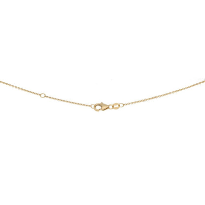 Round Brilliant Cut Diamond Circle Pendant Necklace