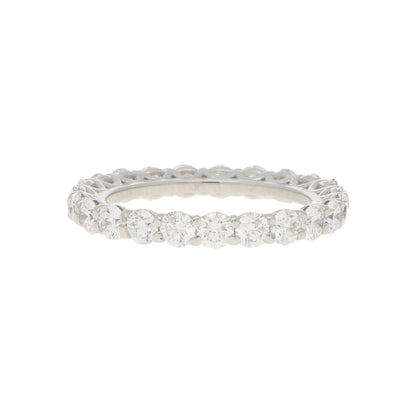 D-Coloured Full Diamond Eternity Ring In Platinum