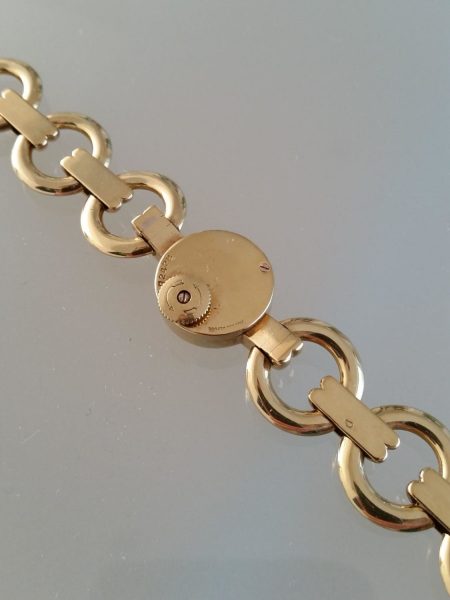 Ladies Jaeger-LeCoultre 1950's 18ct gold ladies wristwatch