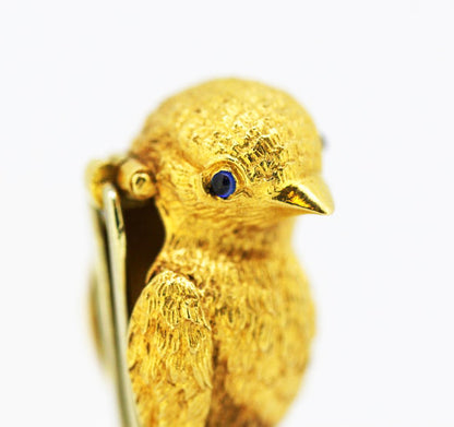 1950's Van Cleef and Arpels Bird Brooch by George L'enfant, 18ct Gold