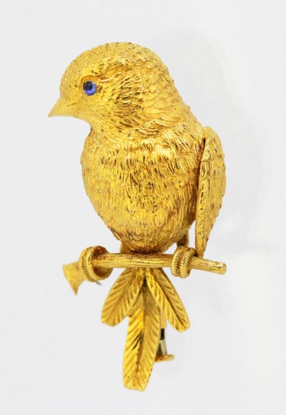 1950's Van Cleef and Arpels Bird Brooch by George L'enfant, 18ct Gold
