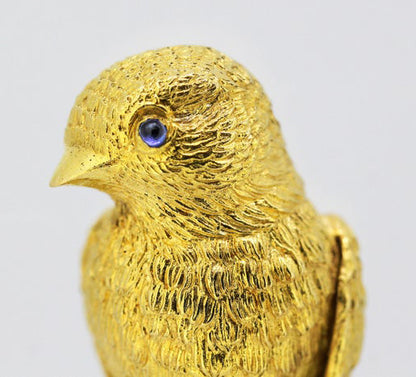1950's Van Cleef and Arpels Bird Brooch by George L'enfant, 18ct Gold