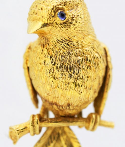 1950's Van Cleef and Arpels Bird Brooch by George L'enfant, 18ct Gold