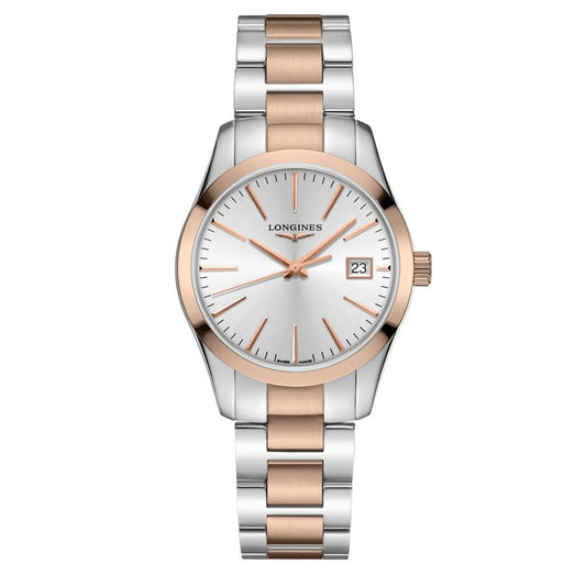 Longines Luxury Watch A LONGINES CONQUEST CLASSIC Quartz Date Watch on Bracelet L2.386.3.72.7