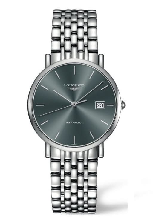 Longines Luxury Watches LONGINES ELEGANT Grey Dial Automatic Watch L4.810.4.72.6