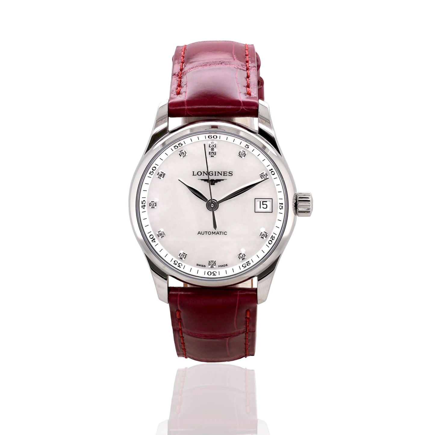 LONGINES MASTER COLLECTION Diamond Dot Stainless Steel Automatic Watch L23574872