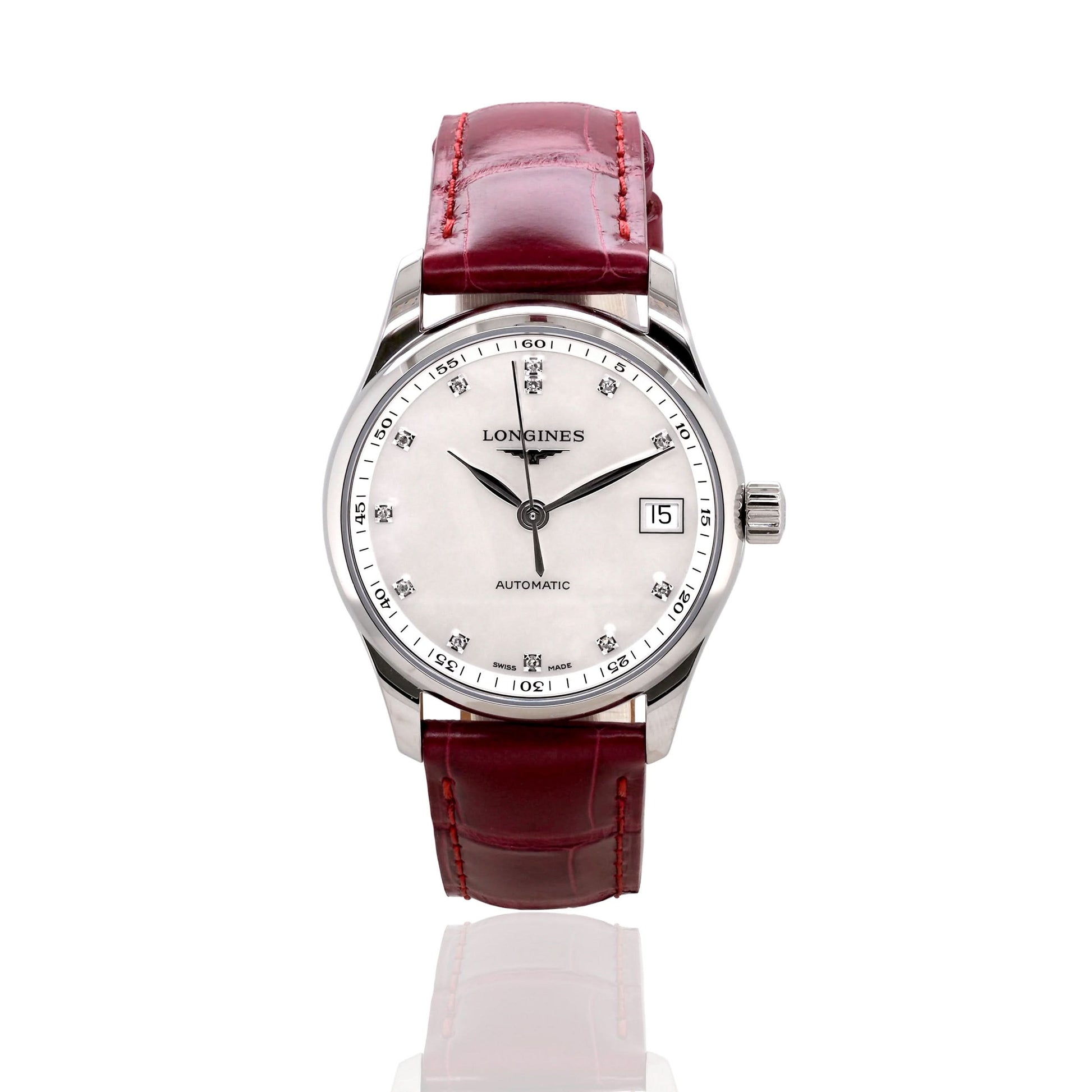 LONGINES MASTER COLLECTION Diamond Dot Stainless Steel Automatic Watch L23574872