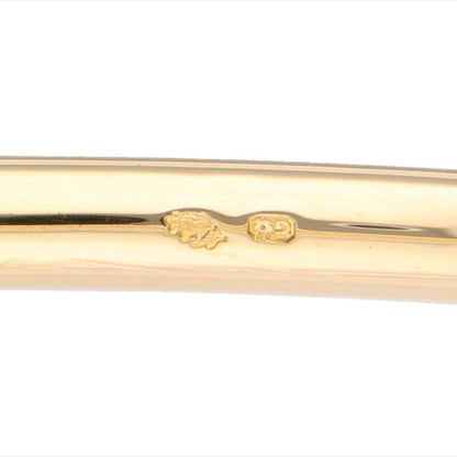 Vintage Diamond Set 14ct Yellow Gold Bangle Bracelet