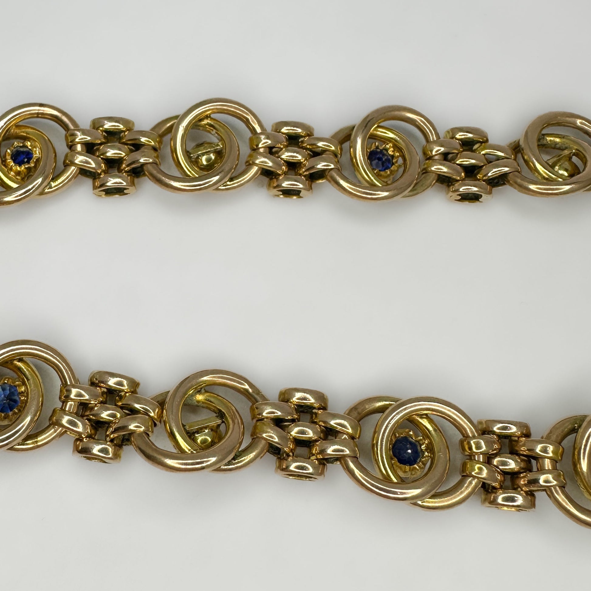 15ct Sapphire and Pearl Bracelet