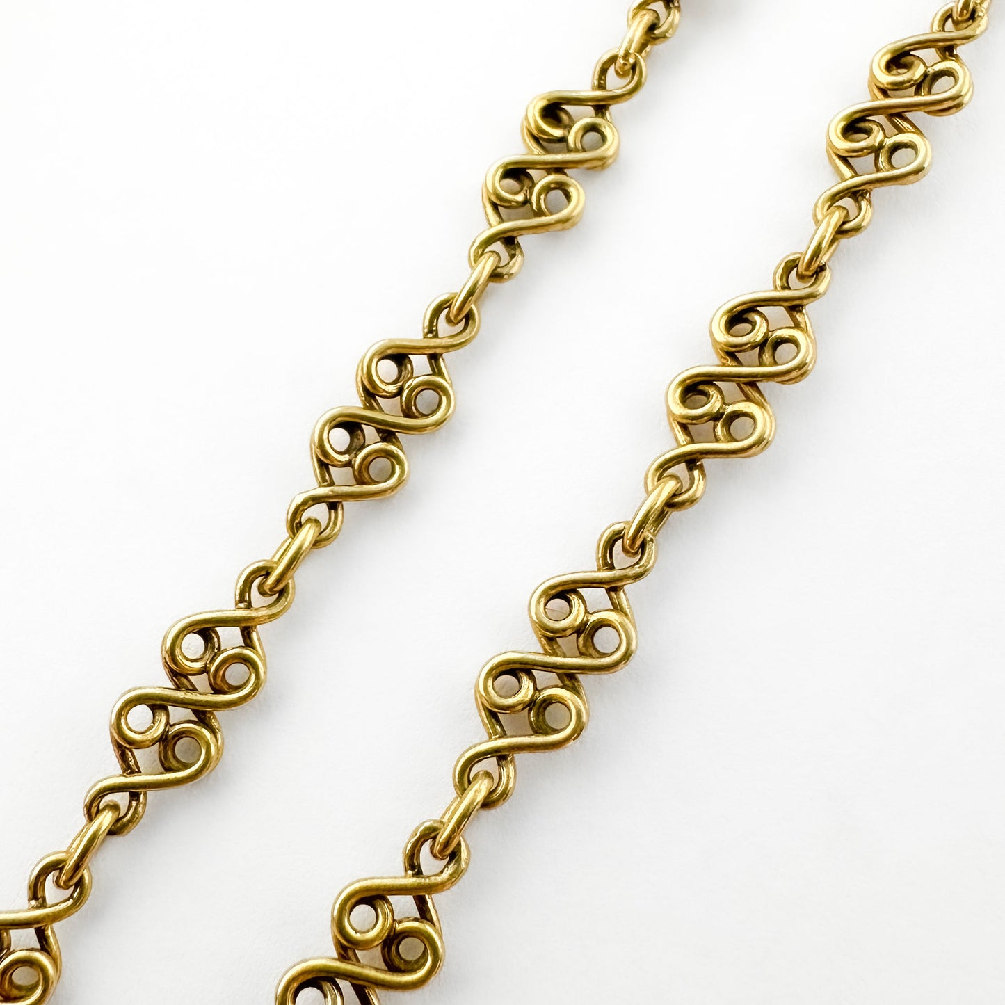 French Art Nouveau Multi-Gem Necklace