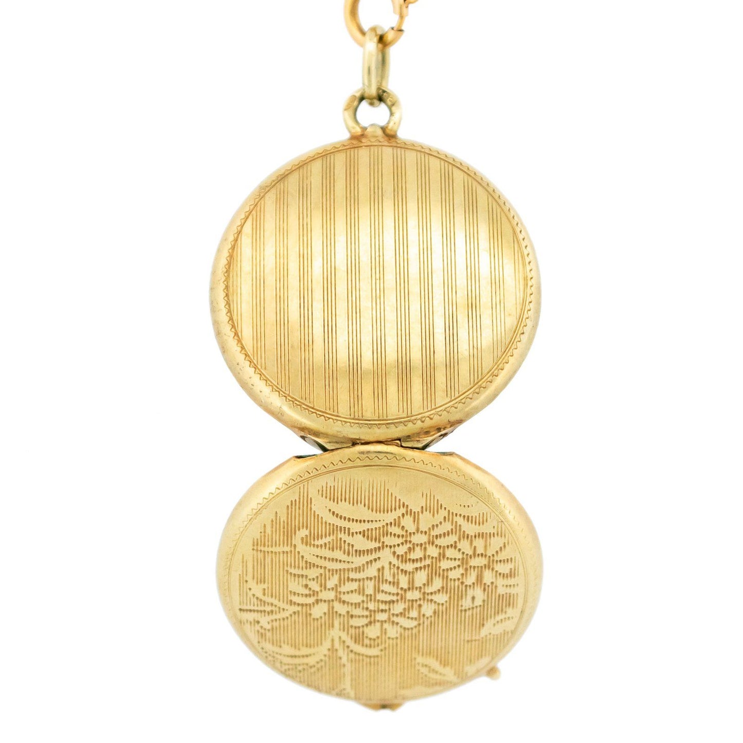 14k Memorial Hair Locket 13829-8228