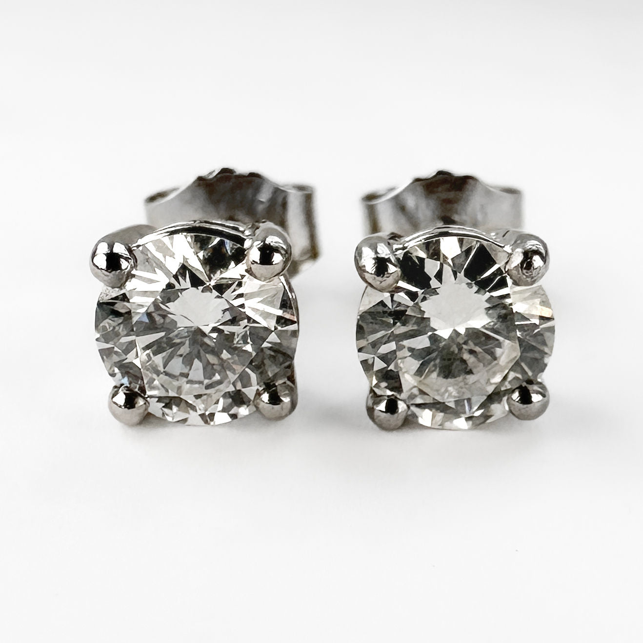 Diamond Stud Earrings