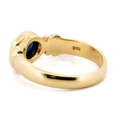 Sapphire 14ct East-West Dress Ring 18567-9565