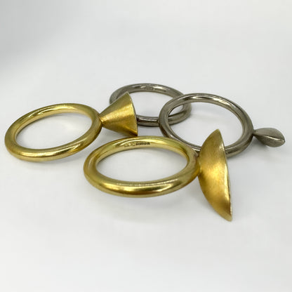 Louise O'neill 4 Tourmaline Stacking Rings