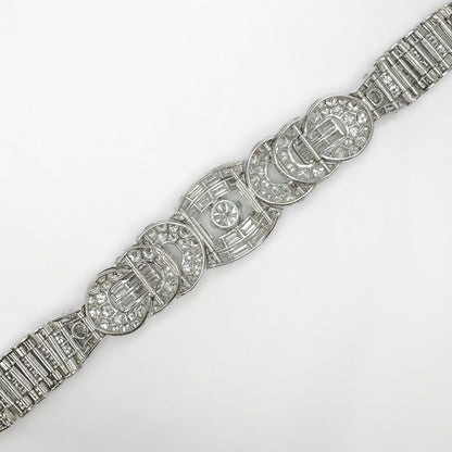1940's 15ct Diamond Bracelet