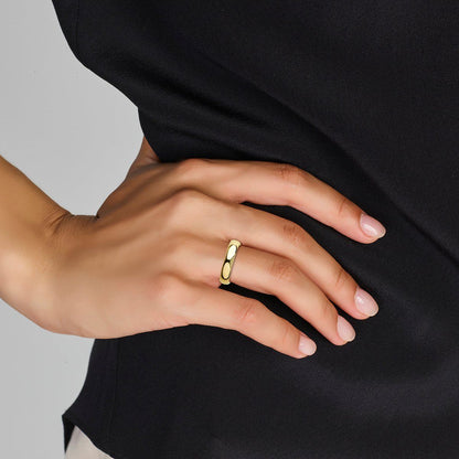 14ct Yellow Gold Wedding Band Ring