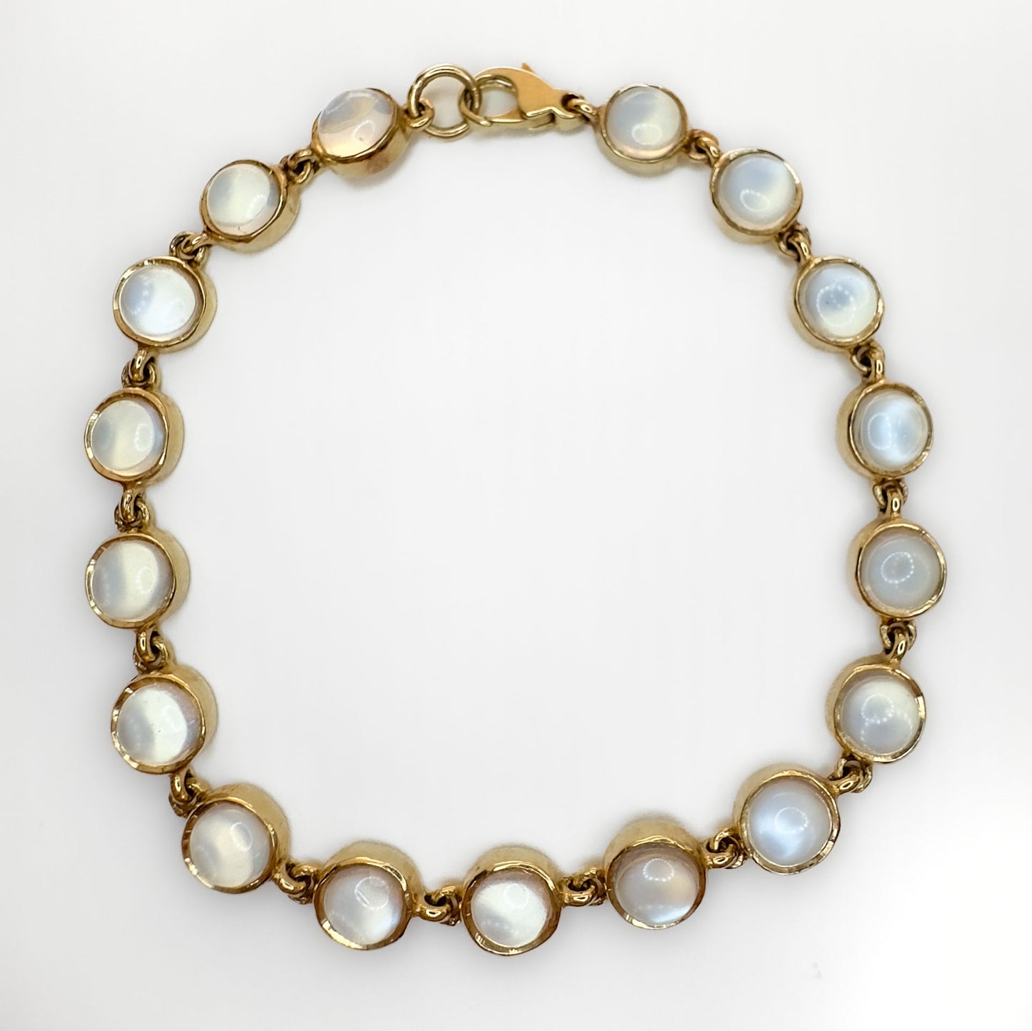 Cabochon Moonstone Bracelet