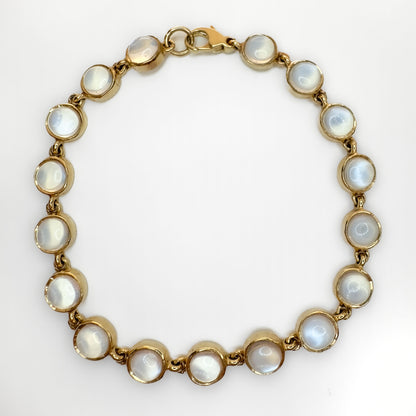 Cabochon Moonstone Bracelet