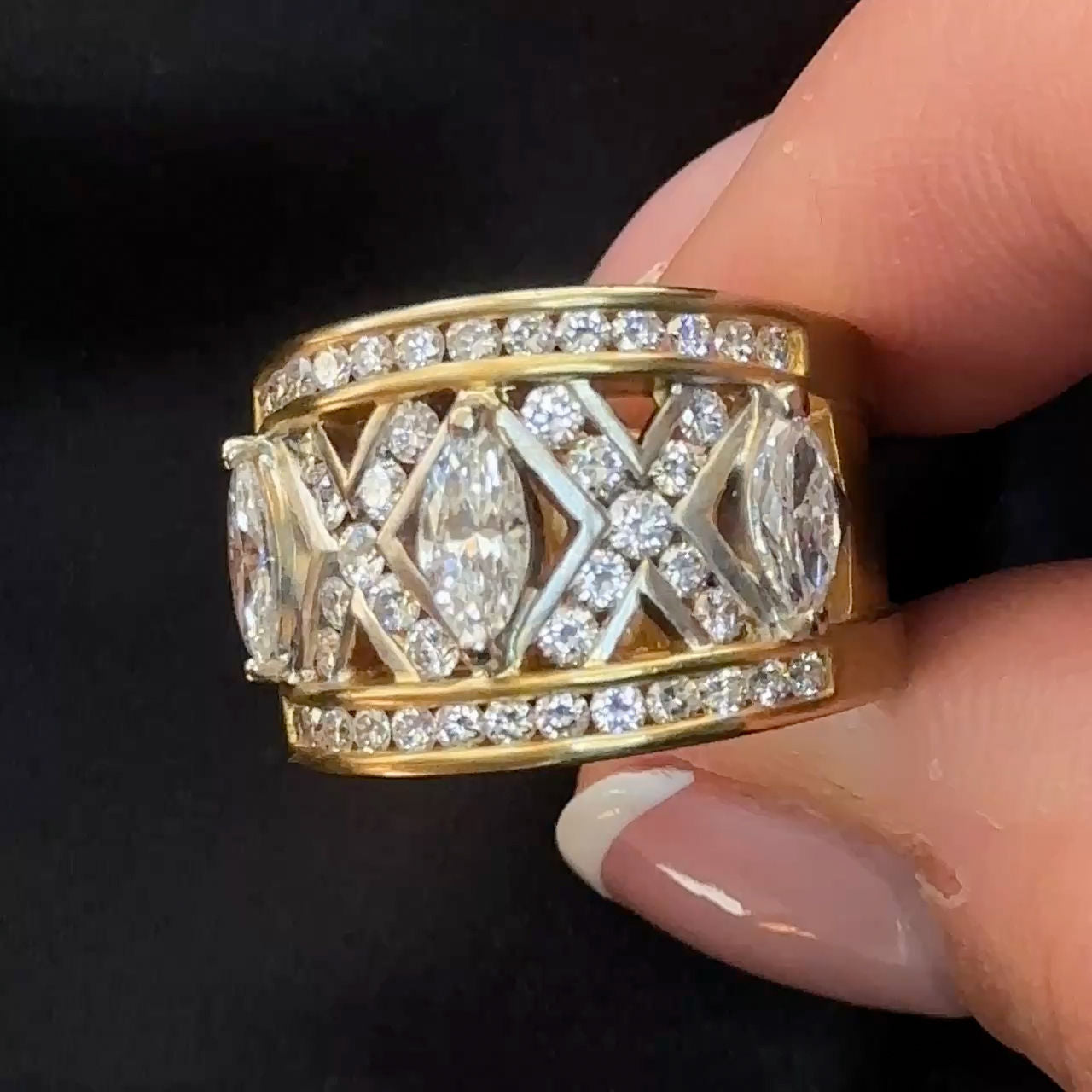 Vintage Adler Diamond Ring