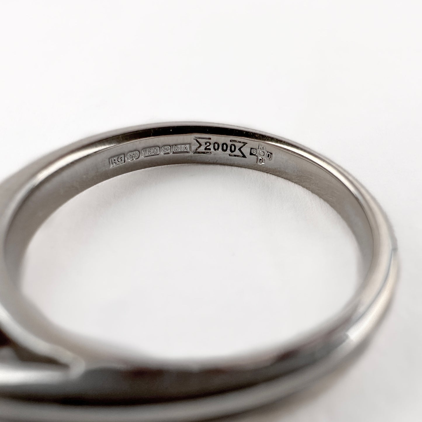 Diamond Solitaire Millennium Ring