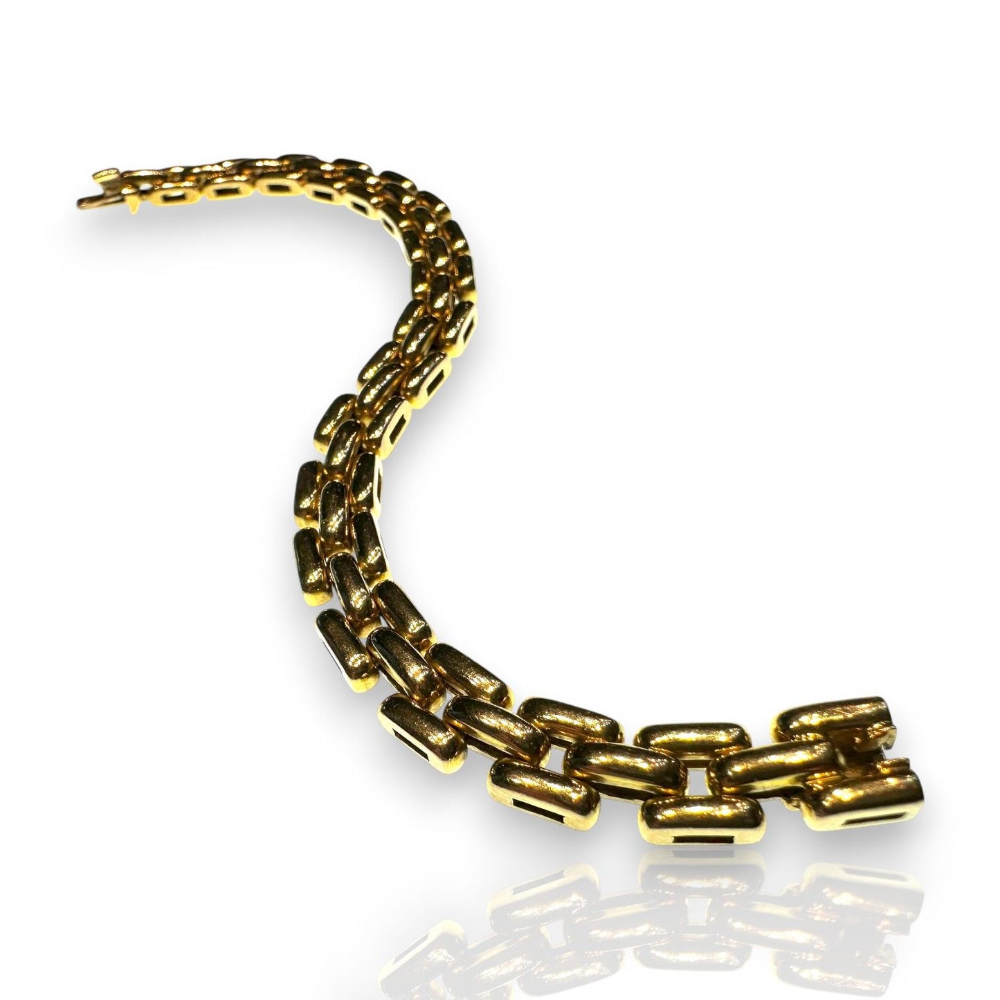 Cartier Maillon Pathere 18ct Yellow Gold Bracelet